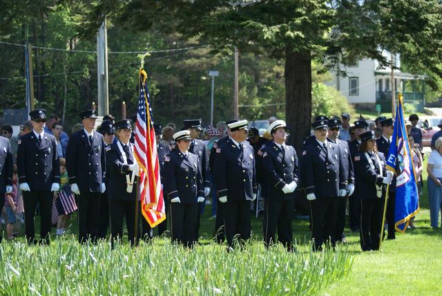 Memorial Day Service 2011, Riverside Park, Saranac Lake NY